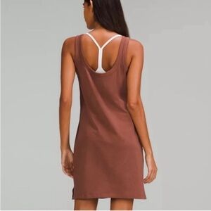 Lululemon all yours tank dress - ancient copper, size 6